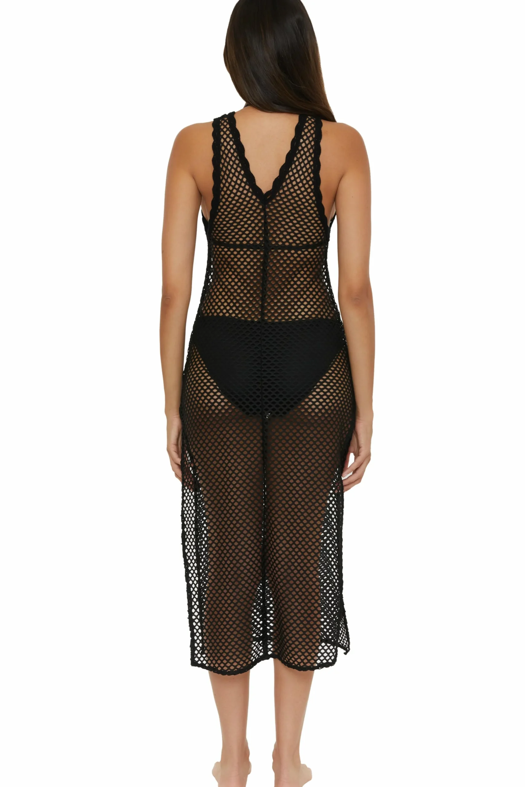 Becca CASTAWAY ISLAND DRESS |WHITE|BLACK Hot
