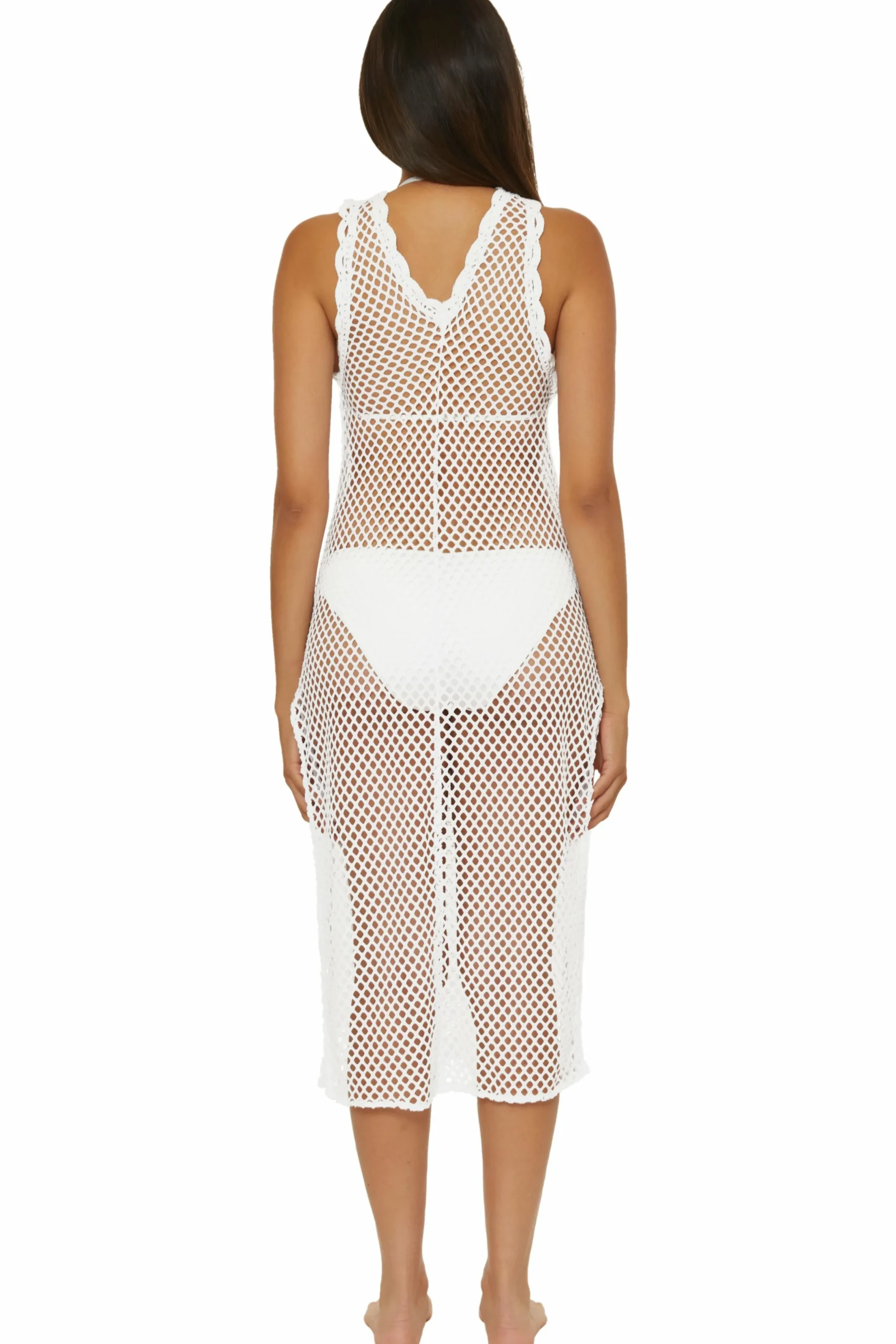 Becca CASTAWAY ISLAND DRESS |WHITE|BLACK Hot