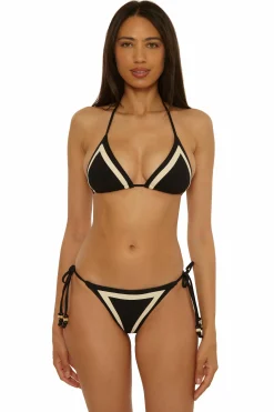 Becca COAST LINE TRIANGLE |ROSE BERRY|BLACK/TAN Clearance