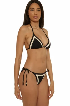 Becca COAST LINE TRIANGLE |ROSE BERRY|BLACK/TAN Clearance