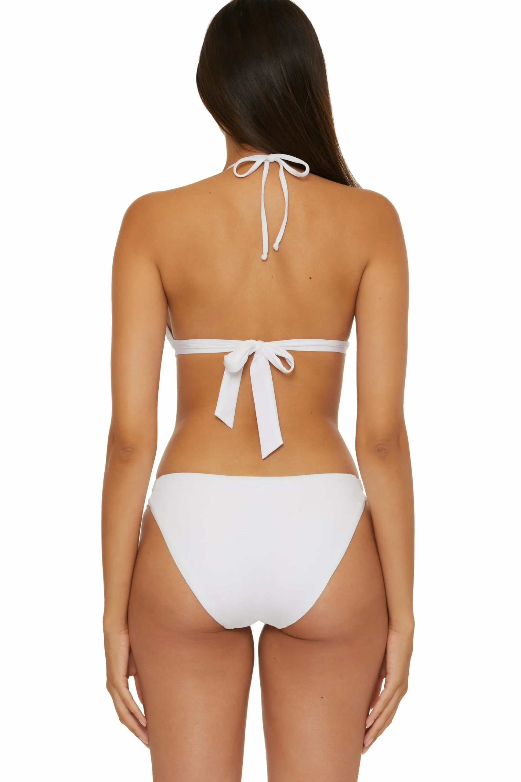 Becca COLETTE BANDED HALTER |BLACK|WHITE Discount
