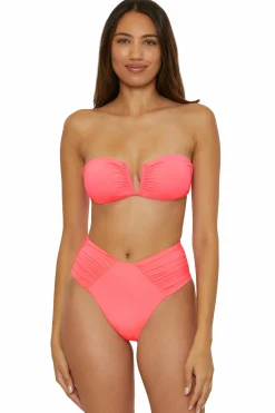 Becca COLOR CODE BANDEAU |BELLFLOWER|FIRE|CORAL REEF|PEACOCK Hot