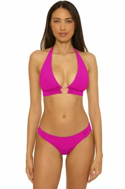 Becca COLOR CODE HALTER TOP |HIBISCUS|MEADOW New