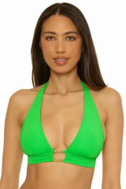 Becca COLOR CODE HALTER TOP |HIBISCUS|MEADOW New