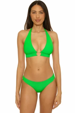 Becca COLOR CODE HALTER TOP |HIBISCUS|MEADOW New