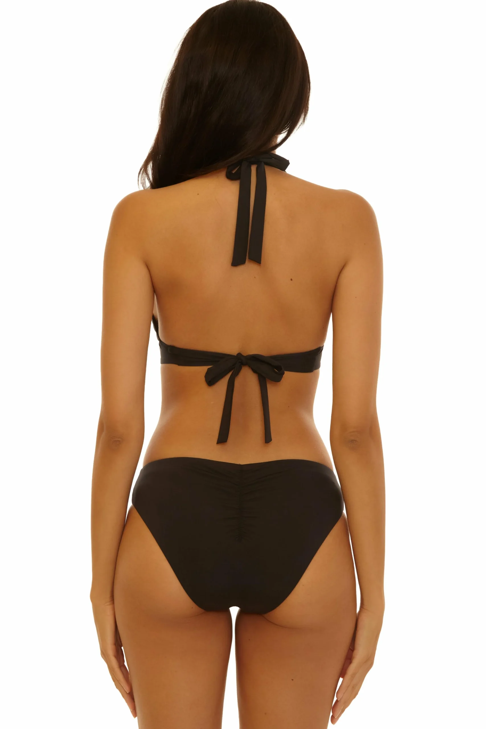 Becca COLOR CODE V-WIRE TOP |BLACK Clearance