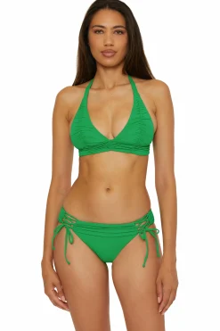 Becca COLORCODE LACEUP PANT |EMERALD