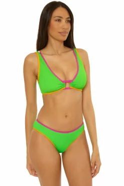 Becca CRINKLE CRUSH BRALETTE |MEADOW|HIBISCUS Online