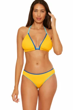 Becca CRINKLE CRUSH D TOP |OCEAN|SUNGLOW Sale