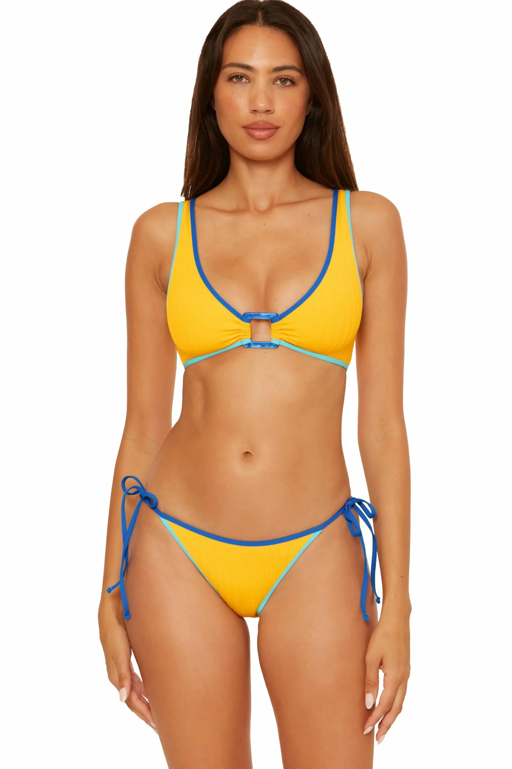 Becca CRINKLECRUSH BRALETTE |SUNGLOW|OCEAN Outlet