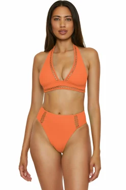 Becca MODERN EDGE HALTER |PUNCH|CORAL ROSE|AQUA SEA Clearance