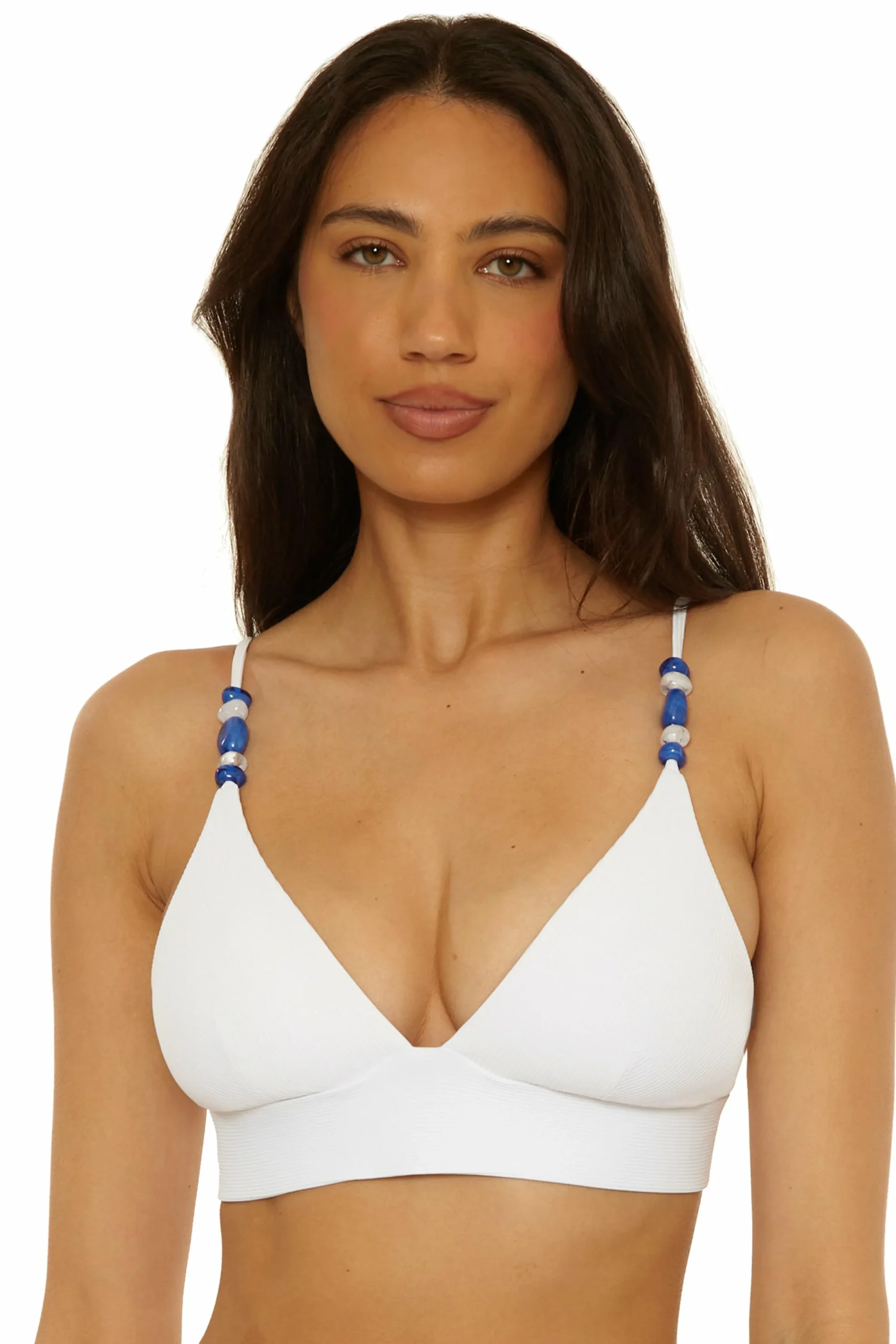 Becca MODERN EDGE HALTER |ROSE BERRY|WHITE