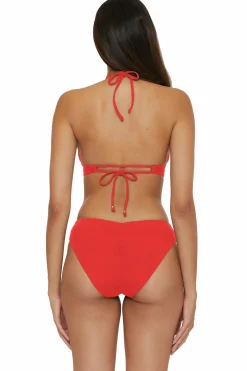 Becca MODERN EDGE HALTER |PEACOCK|BLACK|CORAL REEF Hot