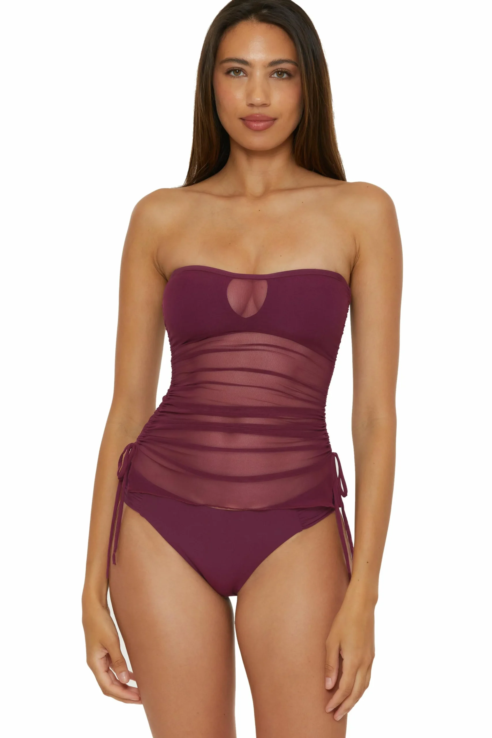 Becca MUSE BANDEAU TANKINI |AUBERGINE|BLACK Best
