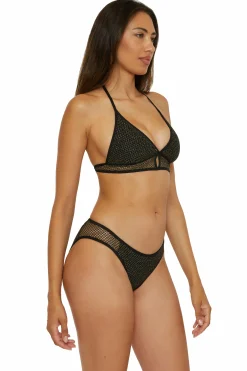 Becca NETWORK HALTER TOP |BLACK Clearance