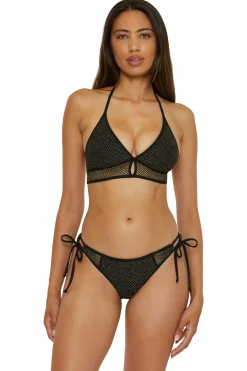 Becca NETWORK HALTER TOP |BLACK Clearance