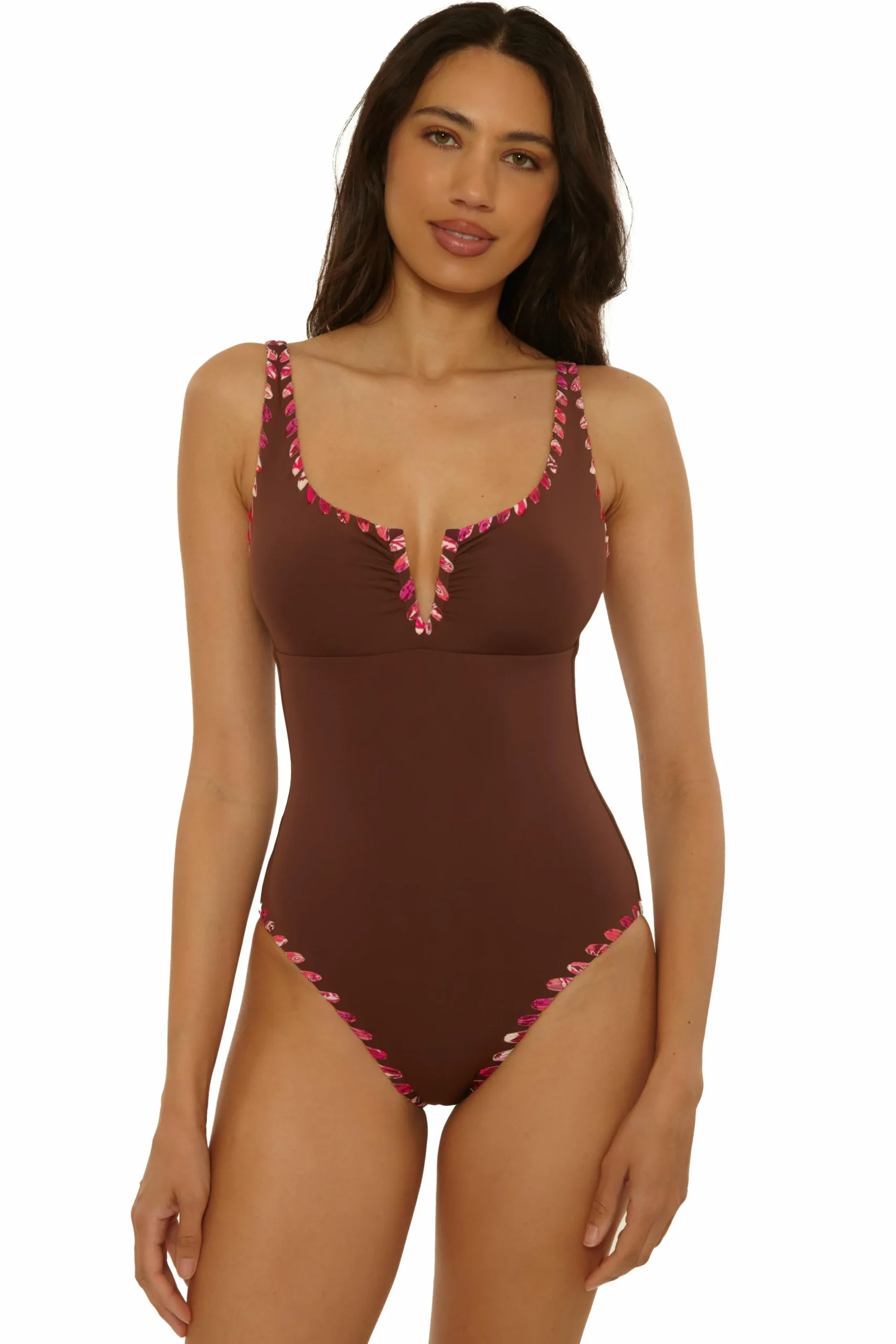 Becca ON THE EDGE ONE PIECE |MOCHA|LAPIS Discount
