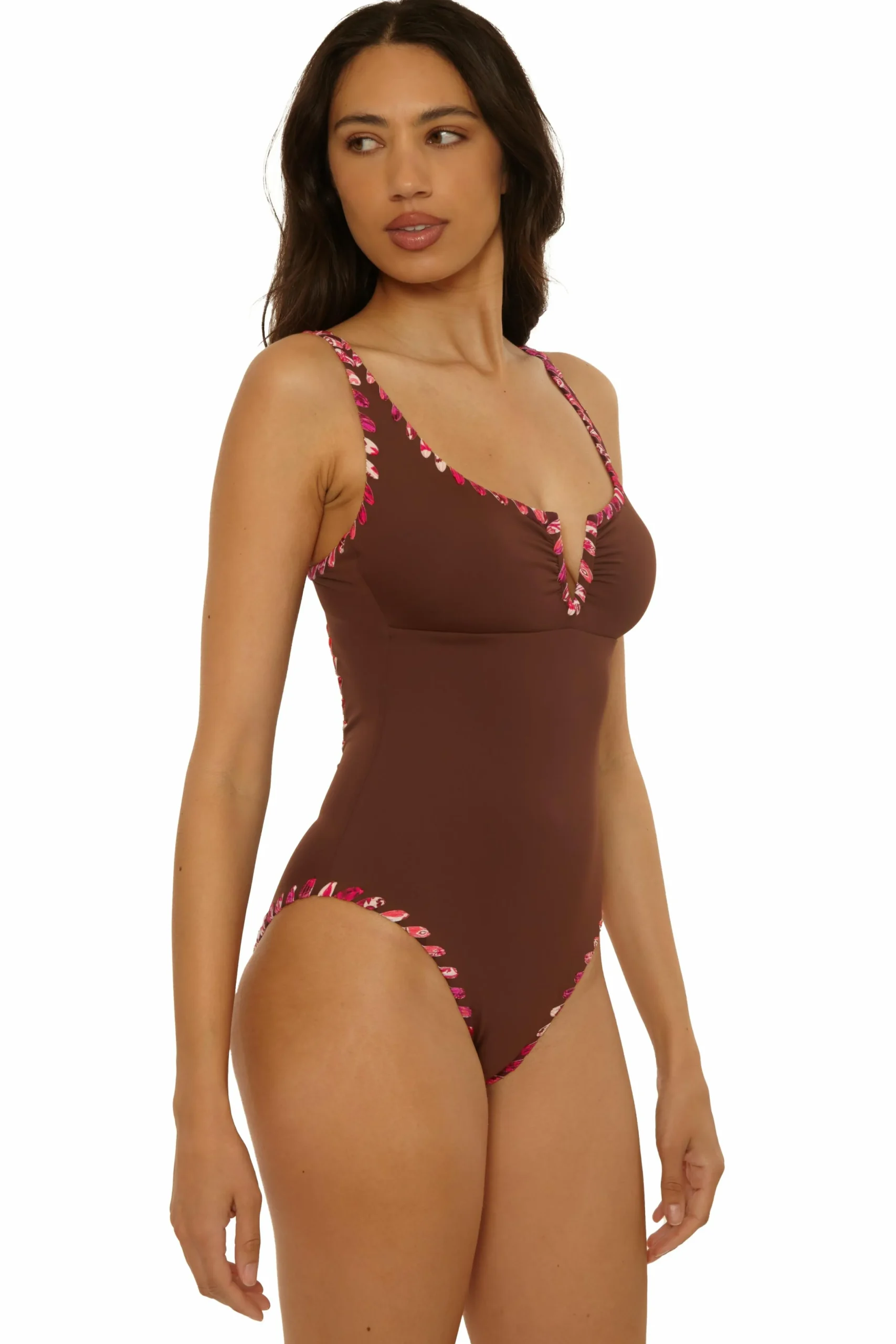 Becca ON THE EDGE ONE PIECE |MOCHA|LAPIS Discount