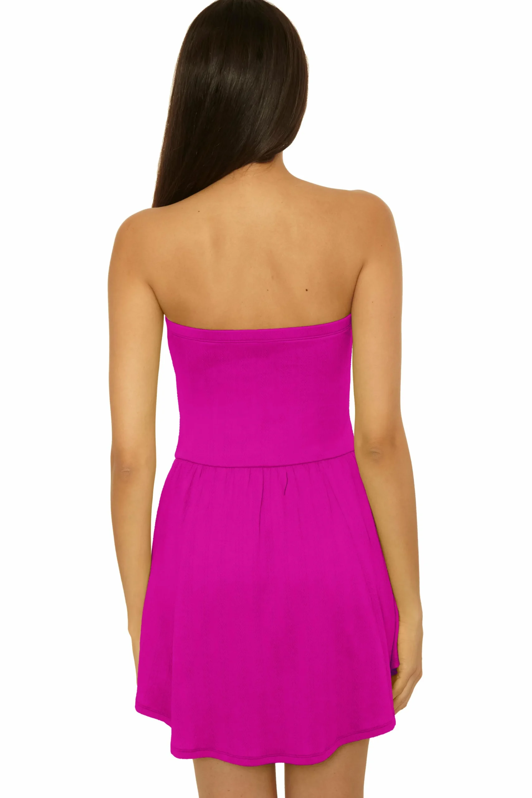 Becca PALMA TUBE MINI DRESS |HIBISCUS|BLACK|MEADOW