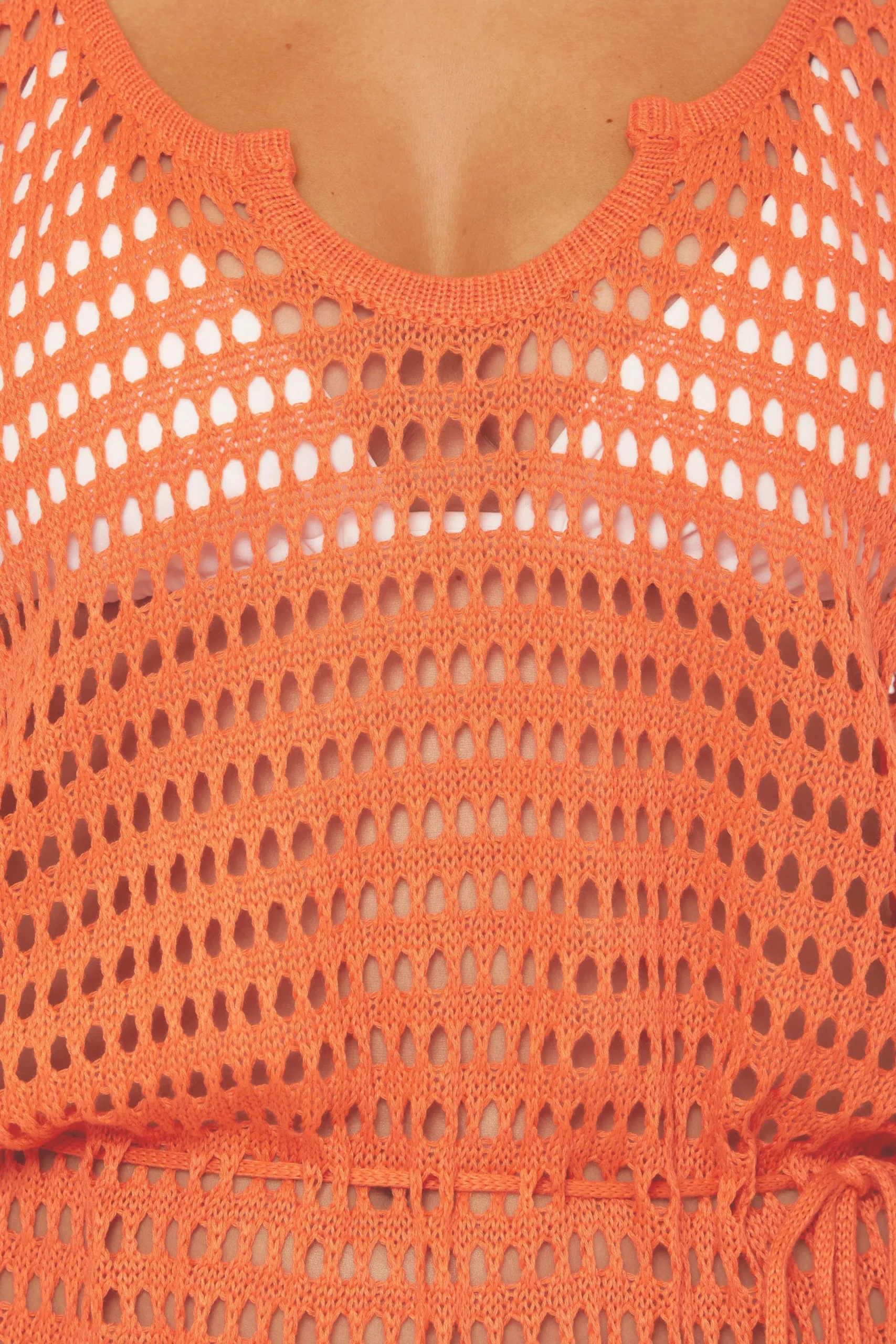 Becca PLAYA CROCHET DRESS |CORAL ROSE|OASIS|WHITE Hot