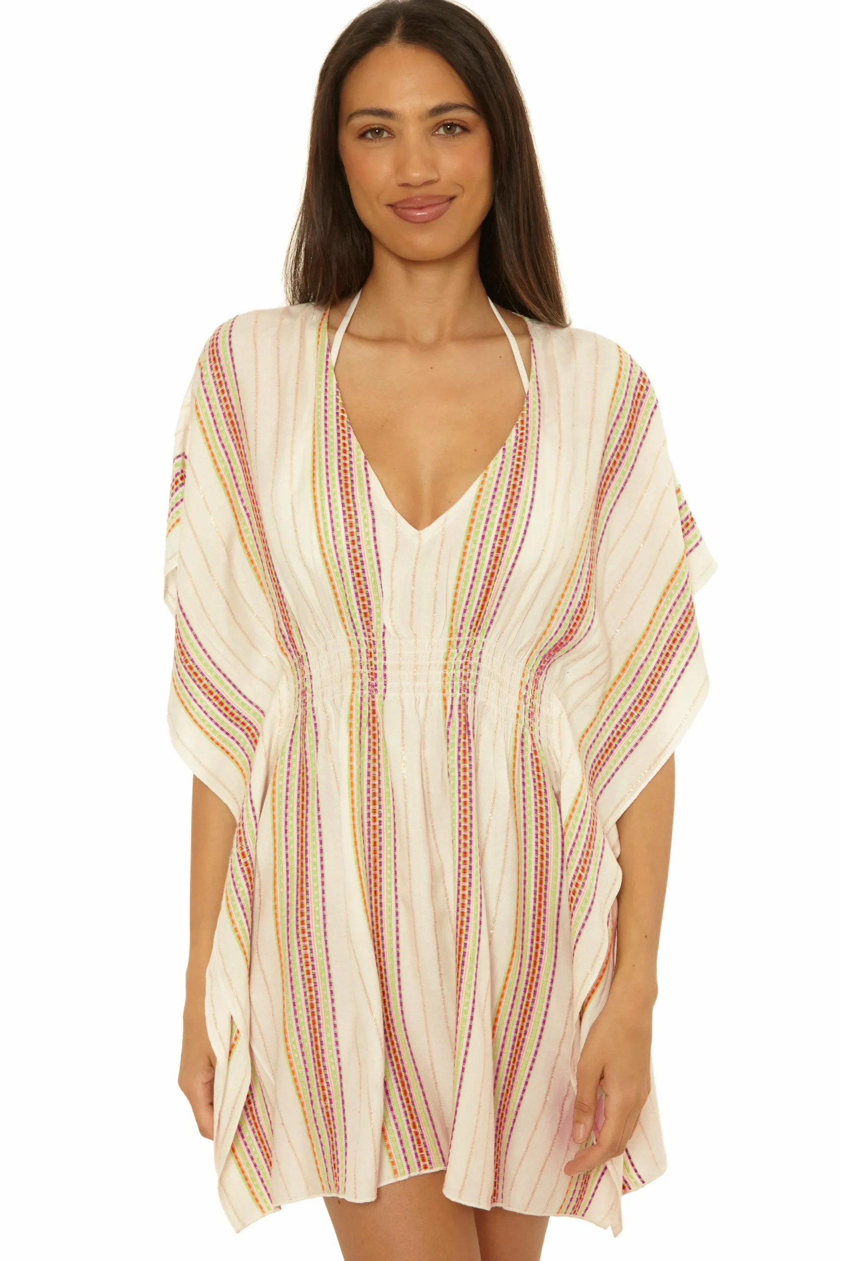 Becca RADIANCE WOVEN TUNIC |WHITE/MUL Best