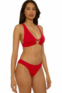 Becca RIVIERA HALTER TOP |APPLE Hot