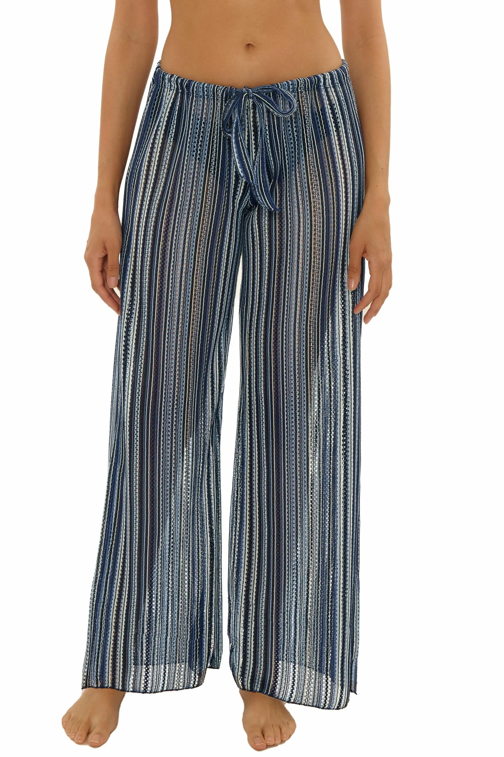 Becca SEASIDE SLIT PANT |MOCHA/TAN|APPLE/TAN|BLACK|LAPIS MULTI Outlet
