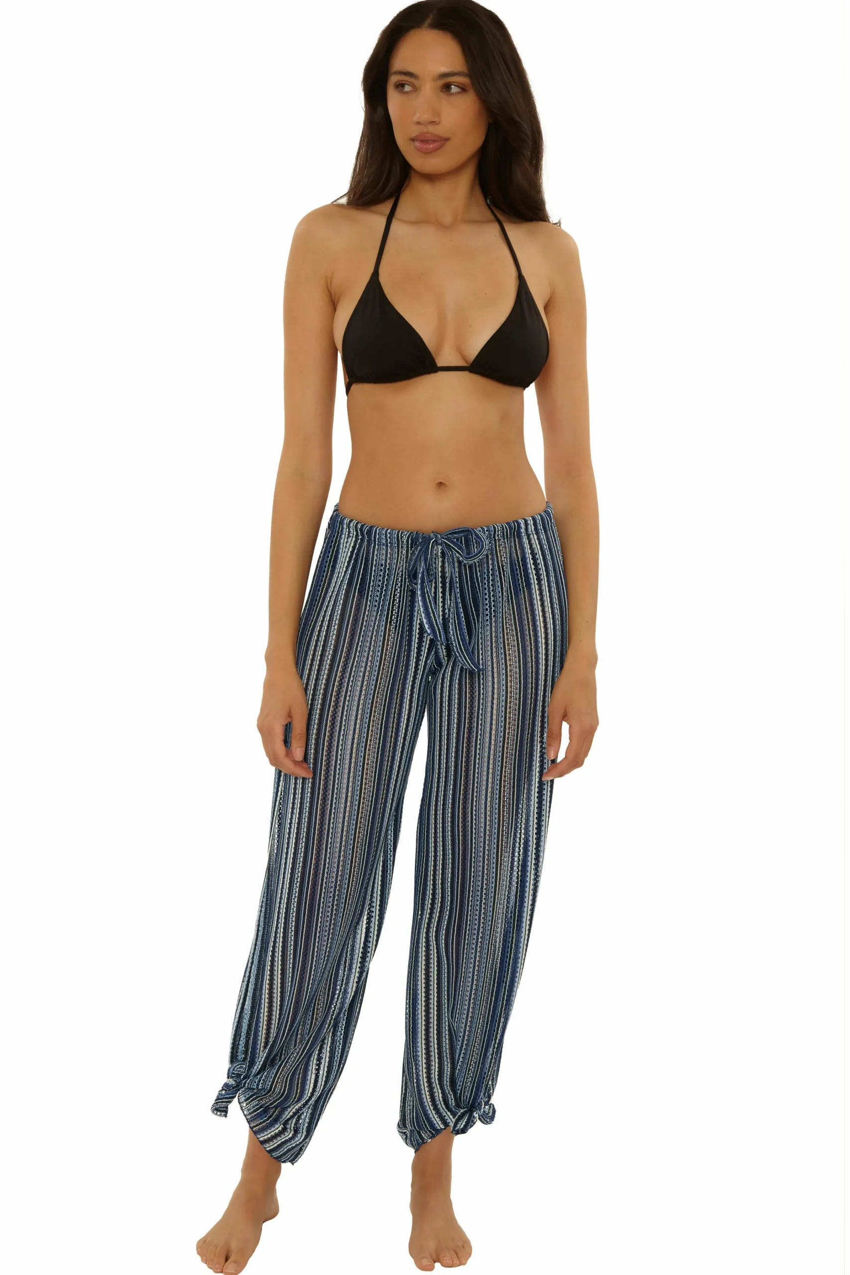 Becca SEASIDE SLIT PANT |MOCHA/TAN|APPLE/TAN|BLACK|LAPIS MULTI Outlet