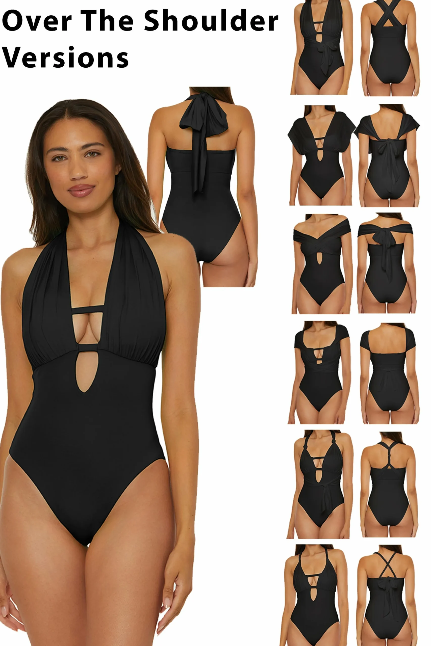 Becca THE BUTTERFLY 1-PIECE |WHITE|BLACK
