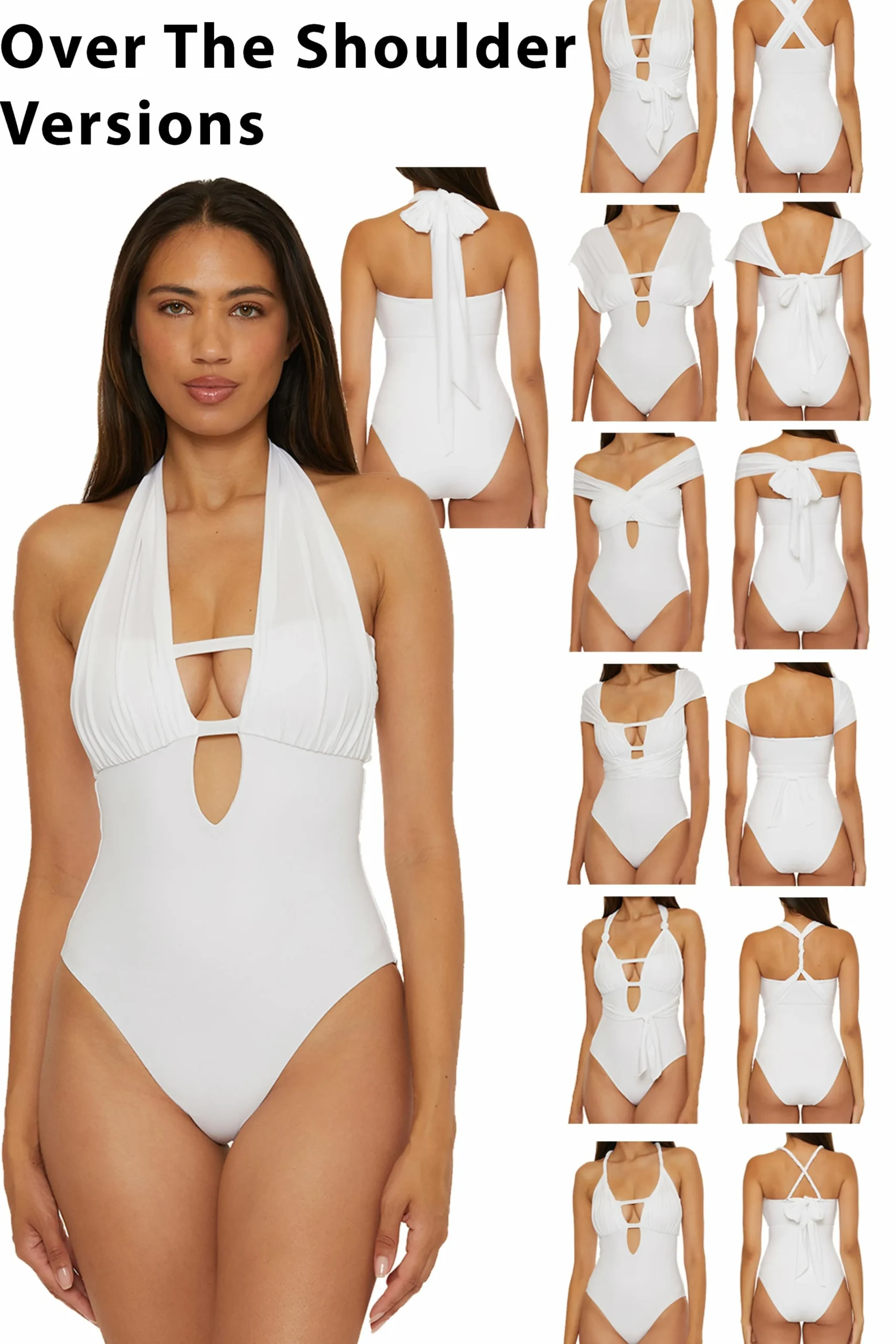 Becca THE BUTTERFLY 1-PIECE |WHITE|BLACK