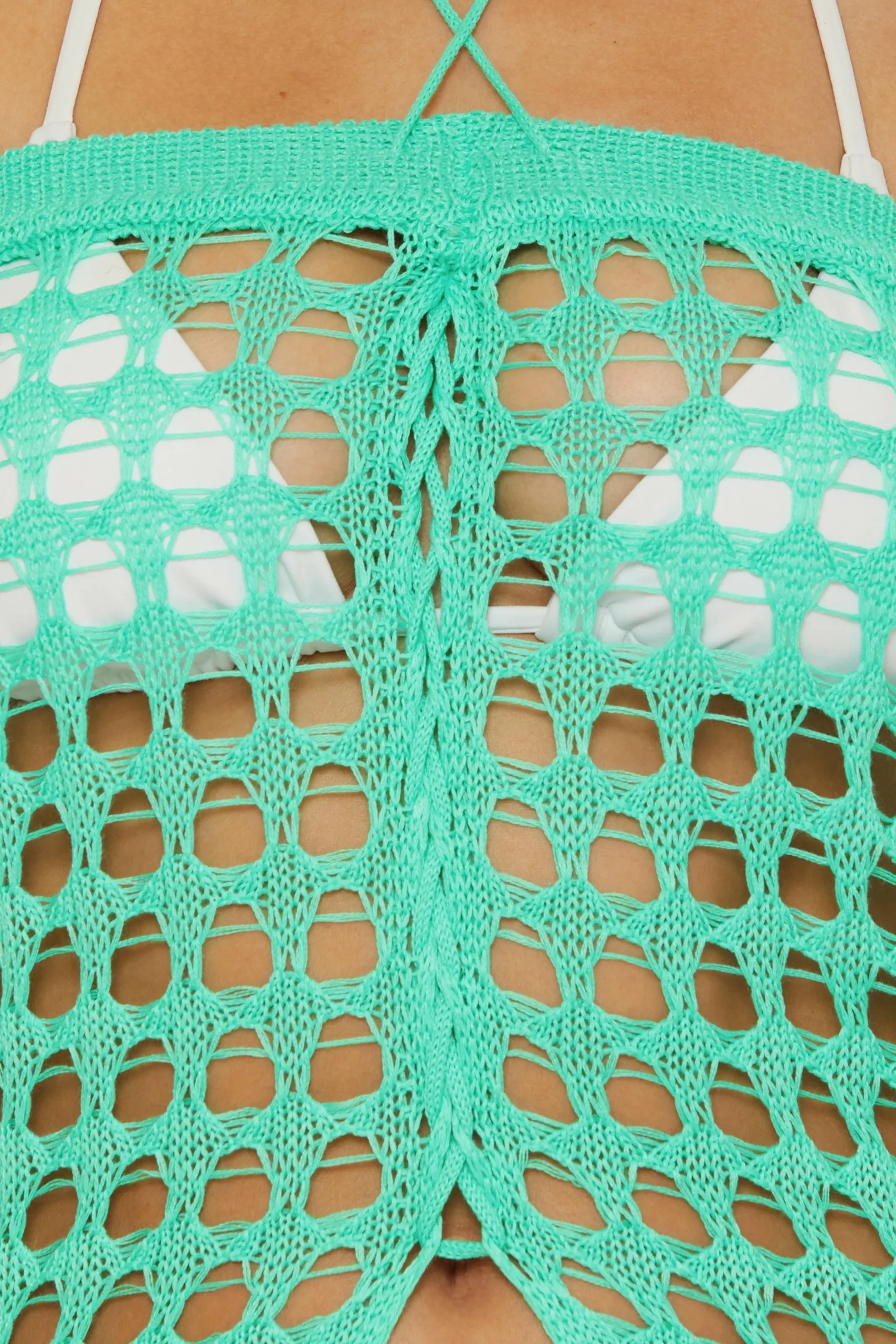 Becca VENICA CROCHET SKIRT |EMERALD|WHITE|AQUA SEA Best